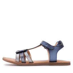 

Босоніжки Kickers Diamanto 895216- S Marine Metallise 102, Cиній
