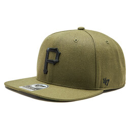 47 Brand Cappellino 47 Brand MLB Pittsburgh Pirates Ballpark Camo 47 CAPTAIN B-BCAMO20WBP-SW Sandalwood