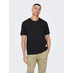 Only & Sons Only & Sons T-shirt 22025208 Crna Regular Fit