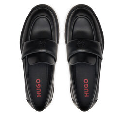 

Лофери Hugo Kris 50517421 10254664 01 Black 001, Чорний