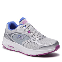 Skechers Boty Skechers Go Run Consistent 128281/SLPR Silver/Purple