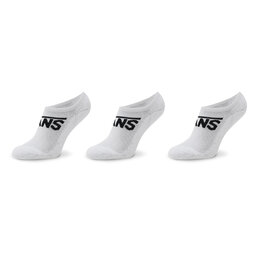 Vans 3 pares de calcetines cortos para niño Vans Uy Classic Kick VN000YBSWHT1 White