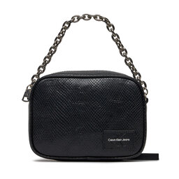 Calvin Klein Jeans Kabelka Calvin Klein Jeans Sculpted Camerabag18 Snake K60K611518 Black BEH