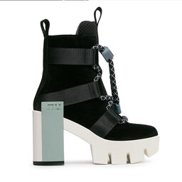 

Ботильйони United Nude Grip Nomad Mid II 1076478857 Basalt, Чорний