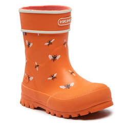 Viking Гумени ботуши Viking Alv Jolly 1-60060-3101 Orange/White