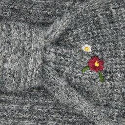 

Пов'язка Pieces Calondro 17130449 Dark Grey Melange, Сірий