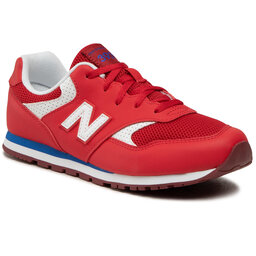 New Balance Сникърси New Balance YC393BBP Червен