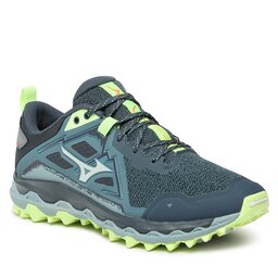 Mizuno Обувки Mizuno Wave Mujin 8 J1GJ217027 Tapestry/Misty Blue/Neo Lime