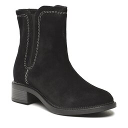 Clarks Tronchetti Clarks Maye Zip 261680534 Black Suede
