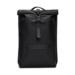 Rains Plecak Rains Rolltop Rucksack W3 13320 Black