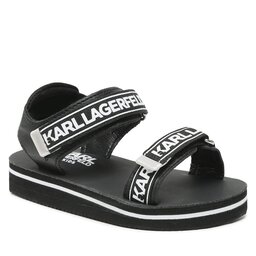 Karl Lagerfeld Kids Sandały Karl Lagerfeld Kids Z19100 M Black 09B