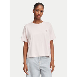 Guess Jeans Guess Jeans T-Shirt W4YI05 K8HM0 Hellrosa Boxy Fit