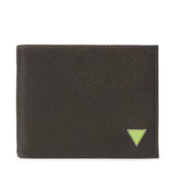 Guess Portofel Mare pentru Bărbați Guess Certosa Saffiano Smart II Slg SMECS2 LEA20 GLI