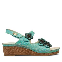 

Босоніжки Laura Vita Fascineo 41 Turquoise, Голубий
