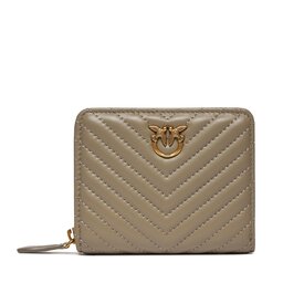 PINKO Duży Portfel Damski Pinko Taylor Zip Around PE 24 PCPL 100249 A0GK Szary