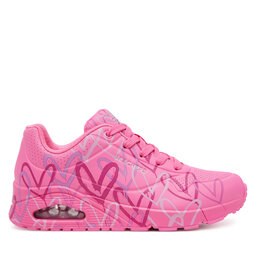 Skechers Сникърси Skechers Uno - Spread the Love 155507/HTPK Розов