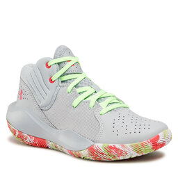 Under Armour Обувки Under Armour Ua Gs Jet '21 3024794-106 Gry/Grn