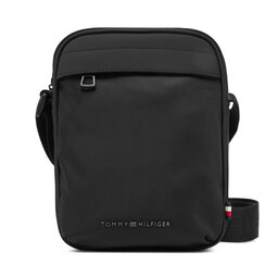 Tommy Hilfiger Τσαντάκι Tommy Hilfiger Th Repreve Mini Reporter AM0AM13185 Μαύρο