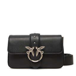PINKO Borsetta PINKO Love One Mini Slouchy Fl PE 25 PLTT 104340 A0QO Nero
