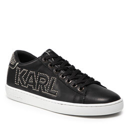 KARL LAGERFELD Sneakers KARL LAGERFELD KL61221 Black Lthr W/Gold
