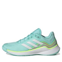 

Взуття adidas Novaflight Volleyball Shoes HP3365 Flaaqu/Ftwwht/Luclem, Бірюзовий