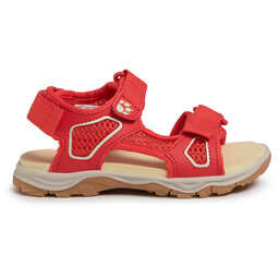 

Босоніжки Jack Wolfskin Taraco Beach Sandal K 4039531 S Red/Champagne, Червоний