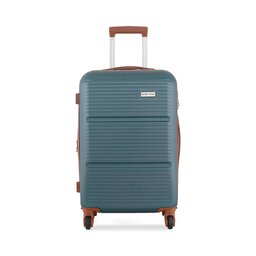Semi Line Valise rigide taille moyenne Semi Line T5641-4 Vert