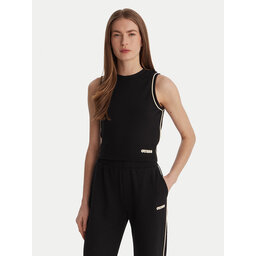 Guess Guess Топ V6GP17 K3215 Чорний Regular Fit
