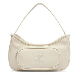 Calvin Klein Jeans Handtasche Calvin Klein Jeans Ck Shoulder Bag IU0IU00757 Beige