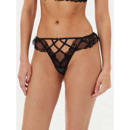 Hunkemöller Hunkemöller Στρίνγκ Amari 301043 Μαύρο