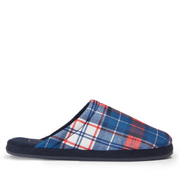 

Тапочки Tommy Hilfiger Hilfiger Warm Check Homeslipper FM0FM04770 Rwb 0GY, Голубий