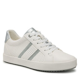 Geox Sneakers Geox D Blomiee F D356HF 054AJ C1151 Optic White/Silver