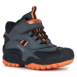 Geox Schneeschuhe Geox Jr New Savage B Abx J261WB 050BU C0904 D Dk Grey/Orange