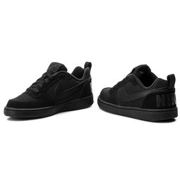 

Взуття Nike Court Borough Low (GS) 839985 001 Black/Black/Black, Чорний