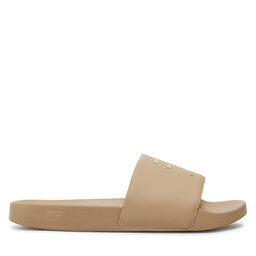 Tommy Hilfiger Papucs Tommy Hilfiger Embroidered FW0FW08140 Bézs