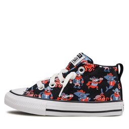 

Кеди Converse Ctas Street Mid 672732C Black/Dk Marina Blue, Чорний