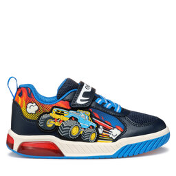 Geox Sneakersy Geox J Inek J559CE 01454 C0693 S Tmavomodrá
