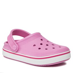 

Шльопанці Crocs Crocs Crocband Clean Clog Kids 208477 Taffy Pink 6SW, Рожевий