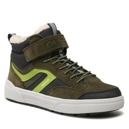 Geox Зимни обувки Geox J Weemble B. B Abx A J26HCA 0ME22 C3X3S D Dk Green/Lime Green