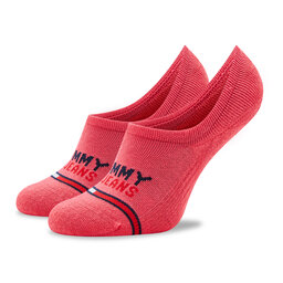

Набір з 2 пар жіночих підслідників Tommy Jeans 701218958 Pink 009, Кольоровий