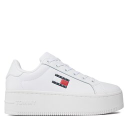 

Снікерcи Tommy Jeans Tjw Flatform Ess EN0EN02426 White YBR, Білий