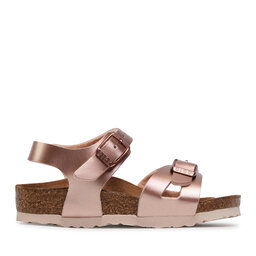 

Босоніжки Birkenstock Rio Kids 1012519 Electric Metallic Copper, Рожевий
