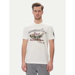 Aeronautica Militare Aeronautica Militare T-Shirt 251TS2406J641 Λευκό Regular Fit