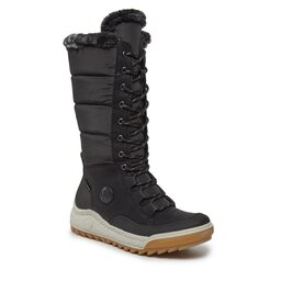 Rieker Polokozačky Rieker Y4760-00 Schwarz / Schwarz / Schwarz / Anthrazit 00