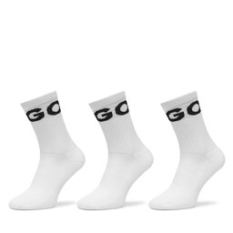 HUGO Lange Socken HUGO 50531517 Weiß