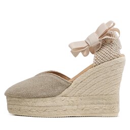 

Еспадрильї Manebi Heart-Shaped Wedge Espadrilles O 7.1 WH Natural, Бежевий