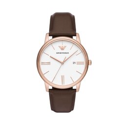 Emporio Armani Часовник Emporio Armani Classics AR11572 Кафяв