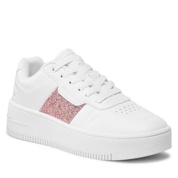 Champion Sneakersy Champion Rebound Platform Sparkle S11519-CHA-WW006 Wht/Rose Gold