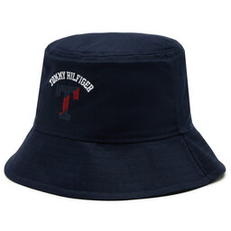 Tommy Hilfiger Klobúk typu bucket Tommy Hilfiger Colorful Varsity AU0AU01731 Desert Sky DW5