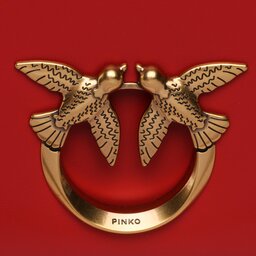 

Сумка Pinko Love Click Exagon Mini PE 23 PLTT 100075 A0F1 Red R41Q, Червоний